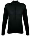 10550 Lds Gordon SOL'S Ladies Gordon Full Zip Cotton Acrylic Cardigan Black colour image